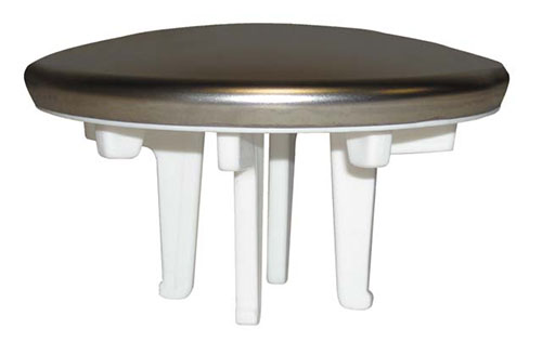 Декоративная крышка HL514/S.1 нержавеющая сталь d 86 мм